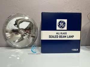 NEW GE/SAVANT 4596 AVIATION SEALED BEAM LAMP PAR36 28V 250W, FAA PMA